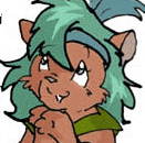 The young daughter of the Wildtra Chief, she is the only one who survived the attack on the village without any ill effects. She is cared for by her 'Uncle' Quvas